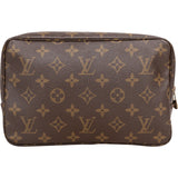 Louis Vuitton Canvas Monogram Trousse Toilette 23 Clutch