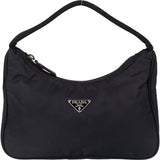 Prada Black Nylon Triangle Vintage Re-Edition Handbag