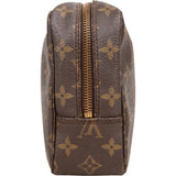 Louis Vuitton Canvas Monogram Trousse Toilette 23 Clutch