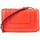 Bvlgari Red Leather Serpenti Forever Crossbody Bag