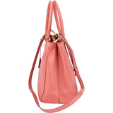 Prada Pink Saffiano Leather Galleria Handbag