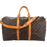 Louis Vuitton Canvas Monogram Keepall Bandouliere 50