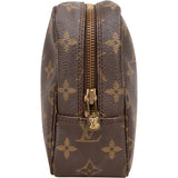 Louis Vuitton Canvas Monogram Trousse Toilette 23 Clutch