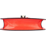 Bvlgari Red Leather Serpenti Forever Crossbody Bag