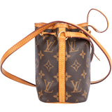 Louis Vuitton Canvas Monogram Nano Noe Crossbody Bag