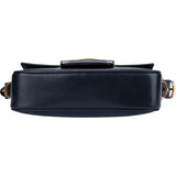 Celine Blue Boxcalf Triomphe Shoulder Bag