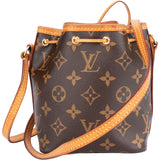 Louis Vuitton Canvas Monogram Nano Noe Crossbody Bag