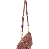 Miu Miu Quilted Leather Padlock Shoulder Bag