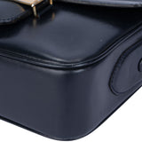 Celine Blue Boxcalf Triomphe Shoulder Bag