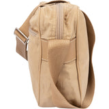 Prada Beige Nylon Triangle Side Crossbody Bag