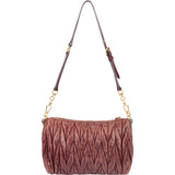 Miu Miu Quilted Leather Padlock Shoulder Bag