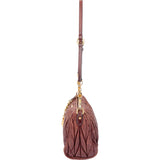 Miu Miu Quilted Leather Padlock Shoulder Bag