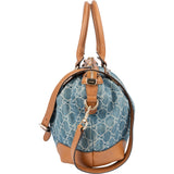 Gucci GG Denim Monogram Sukkey Handbag