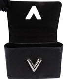 Louis Vuitton Noir Epi Leather Twist Crossbody Bag