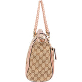 Gucci GG Monogram Bamboo Handbag