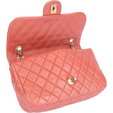 Chanel Quilted Lambskin Lucky Charms Single Flap Crossbody Bag