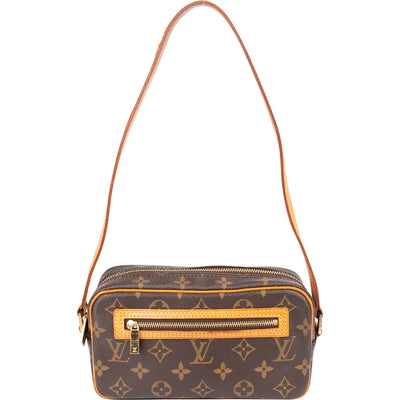 Louis Vuitton Canvas Monogram Pochette Cite Shoulder Bag