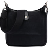 Hermès Classic Black Cotton Evelyne PM Crossbody Bag