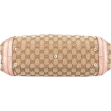 Gucci GG Monogram Bamboo Handbag