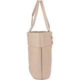 Chloé Taupe Leather Aby Shoulder Bag