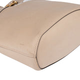 Chloé Taupe Leather Aby Shoulder Bag