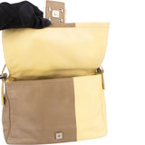 Fendi Limited Bicolor Leather Mamma Handbag