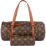 Louis Vuitton Canvas Monogram Papillon Set Handbag
