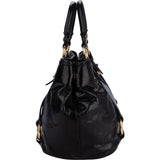 Miu Miu Black Leather City Handbag