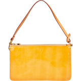 Louis Vuitton Yellow Vernis Monogram Lexington Handbag