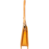 Louis Vuitton Yellow Vernis Monogram Lexington Handbag
