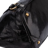 Miu Miu Black Leather City Handbag