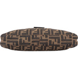 Fendi FF Monogram Baguette Buckle Shoulder Bag