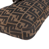 Fendi FF Monogram Baguette Buckle Shoulder Bag
