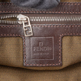 Fendi FF Monogram Baguette Buckle Shoulder Bag