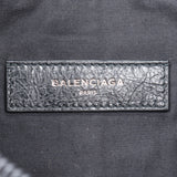 Balenciaga Black Leather City Clutch