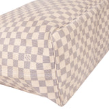 Louis Vuitton Damier Azur Monogram Neverfull GM Shopper Handbag