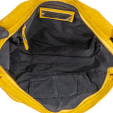 Balenciaga Yellow Leather City Handbag