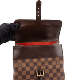 Louis Vuitton Damier Ebene Monogram Soho Backpack