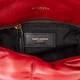 Saint Laurent Quilted Leather LouLou Puffer Crossbody Bag