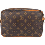 Louis Vuitton Canvas Monogram Compiegne 23 Clutch
