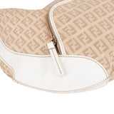 Fendi FF Monogram Zucca Hobo Bag