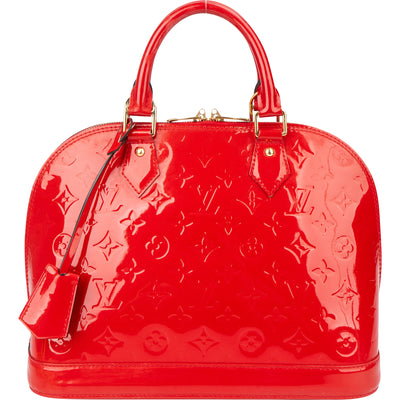 Louis Vuitton Vernis Monogram Alma PM Handbag