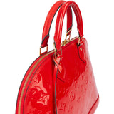 Louis Vuitton Vernis Monogram Alma PM Handbag
