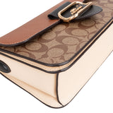 Coach Classic Monogram Colorblock Shoulder Bag