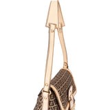 Fendi FF Monogram Zucchino One Shoulder Bag