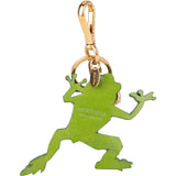 Miu Miu Rare Green Frog Crystal Pendant