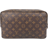 Louis Vuitton Canvas Monogram Trousse Toilette 28 Clutch