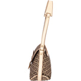 Fendi FF Monogram Zucchino One Shoulder Bag