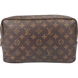 Louis Vuitton Canvas Monogram Trousse Toilette 28 Clutch
