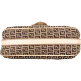 Fendi FF Monogram Zucchino One Shoulder Bag